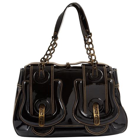 Fendi patent leather bag